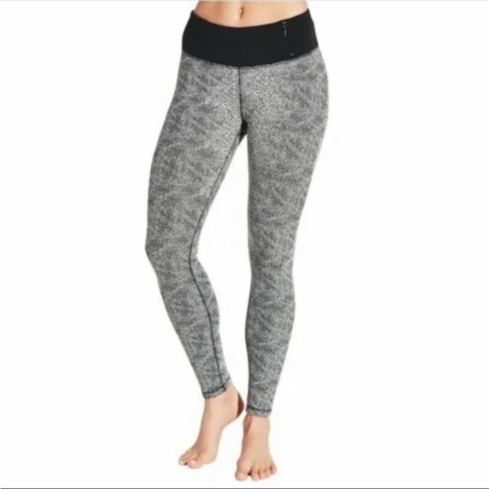 Calia Essential Printed Leggings Athletic Yoga Gray Womens‎ Size S